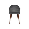 Silla de Comedor Velvet - Gris Oscuro