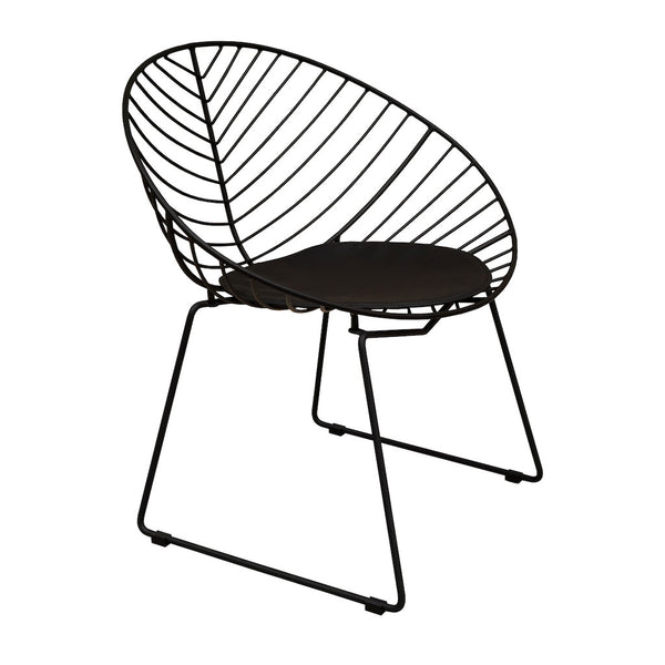Silla de Exterior Leaf - Negro-Spaacio-Tienda-Diseño-Mexicano-envío-gratis-mexico