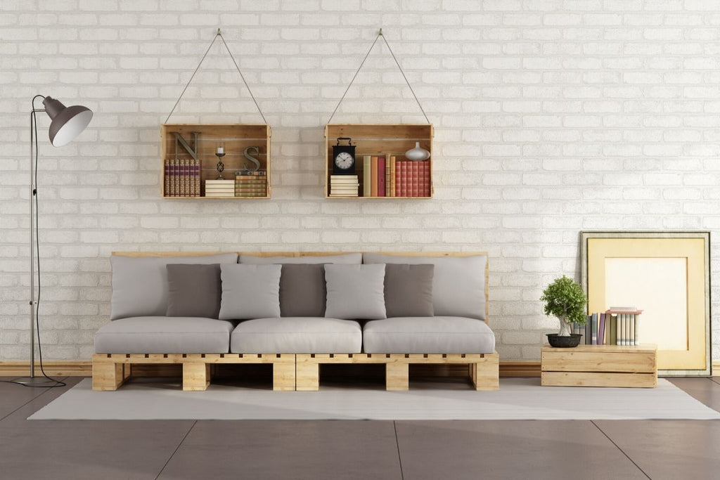 7 Adornos para la pared con tablas de madera  Home decor, Pallet wall  shelves, Diy furniture