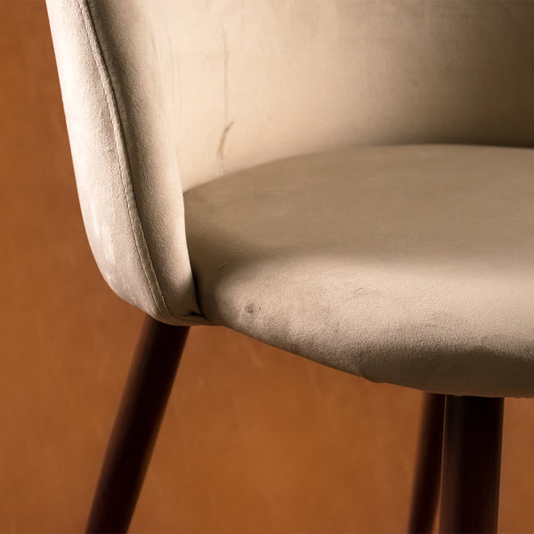 Silla Velvet - Taupe Claro