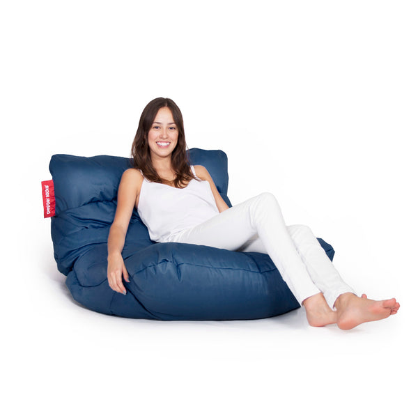 Puff Clarivel Azul Marino
