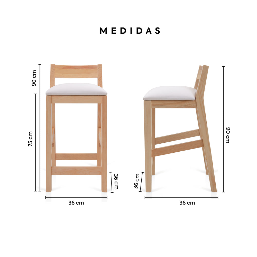 Banco Xtilu Asiento Tapizado