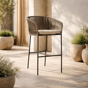 Banco de Exterior Ulanni sin Cojin - Taupe - SPAACIO Design Central