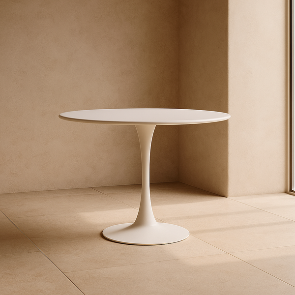 Comedor Estilo Tulip - Blanco - 100 cm