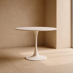 Comedor Estilo Tulip - Blanco - 100 cm
