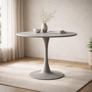 Comedor Estilo Tulip - Gris - 100 cm