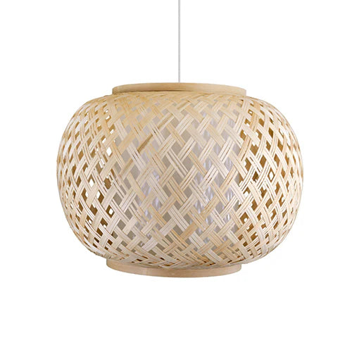 Lámpara de Techo de Bambú Saliz - 40 cms de Diámetro