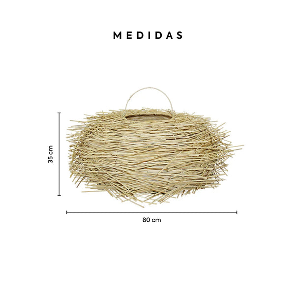 Lámpara de Techo de Rattan Nest - 80 cms de Diámetro