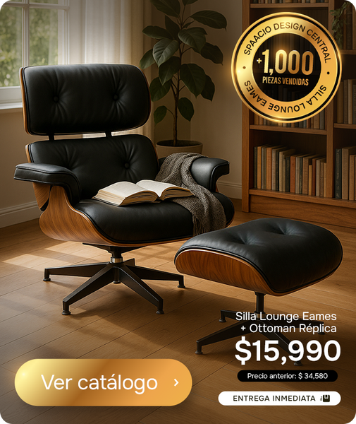 Silla Lounge Eames - SPAACIO Design Central