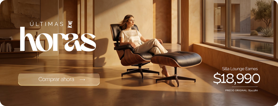 Silla Lounge Eames - SPAACIO Design Central