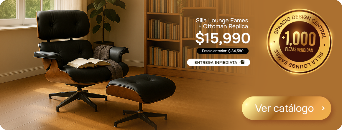 Silla Lounge Eames - SPAACIO Design Central