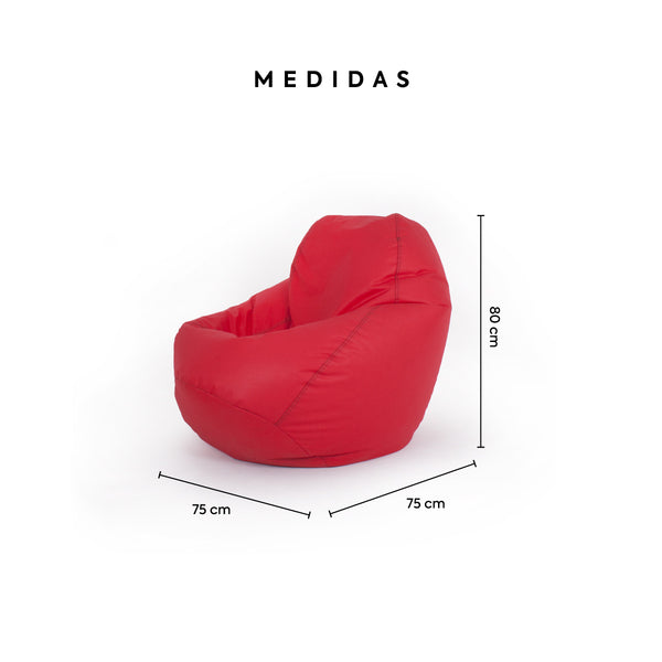 Puff Drop Juvenile - Rojo - SPAACIO Design Central