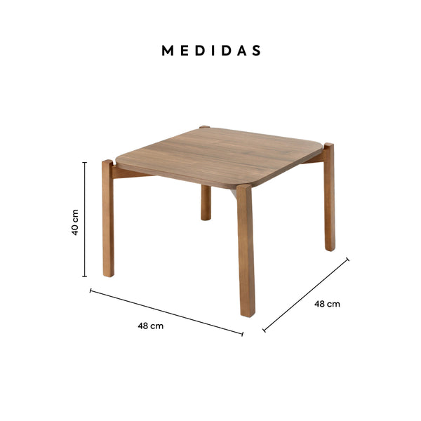 Mesa Lateral Cuadrada Tonalli
