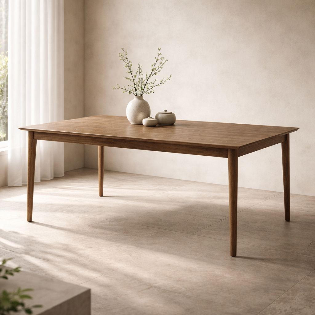 Mesa de Comedor Deira 180 cm Nogal - 6 Pax