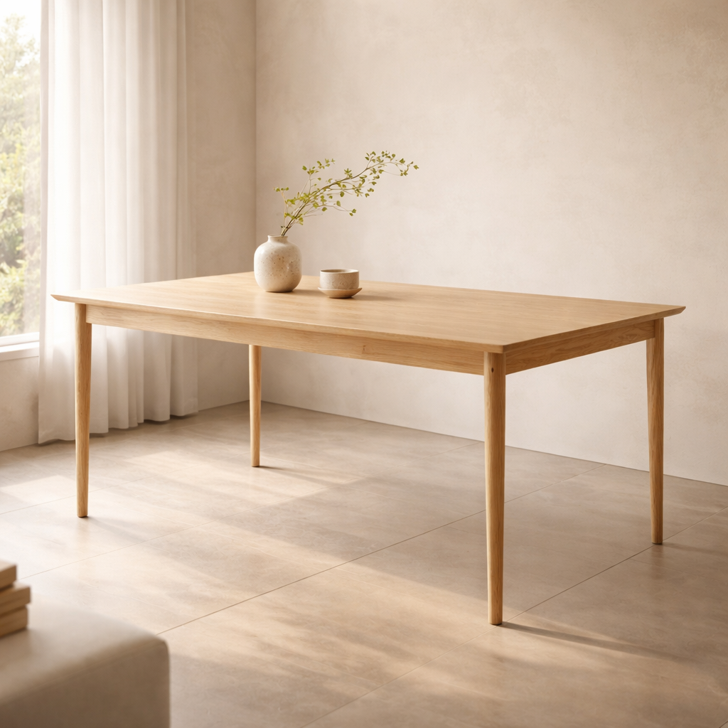 Mesa de Comedor Deira 180 cm Roble - 6 Pax