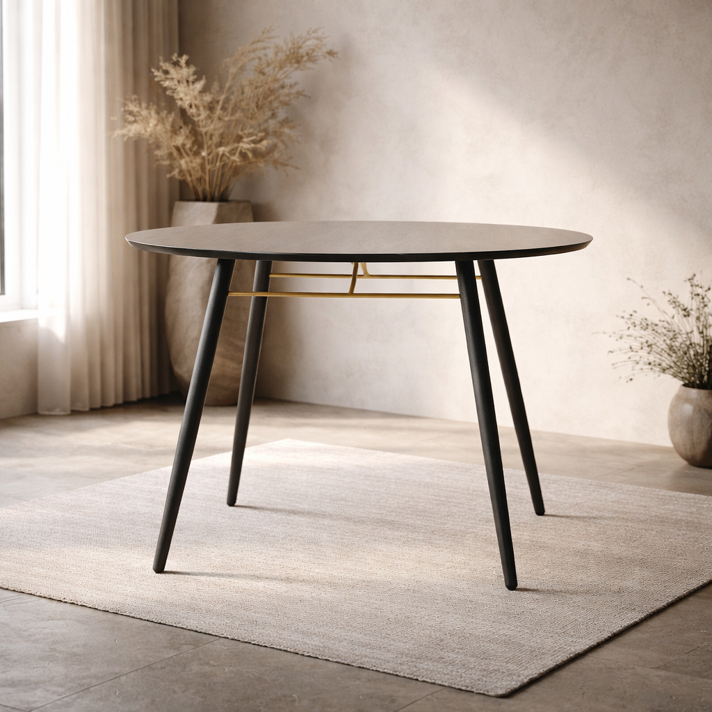 Mesa de Comedor Unno - Negro