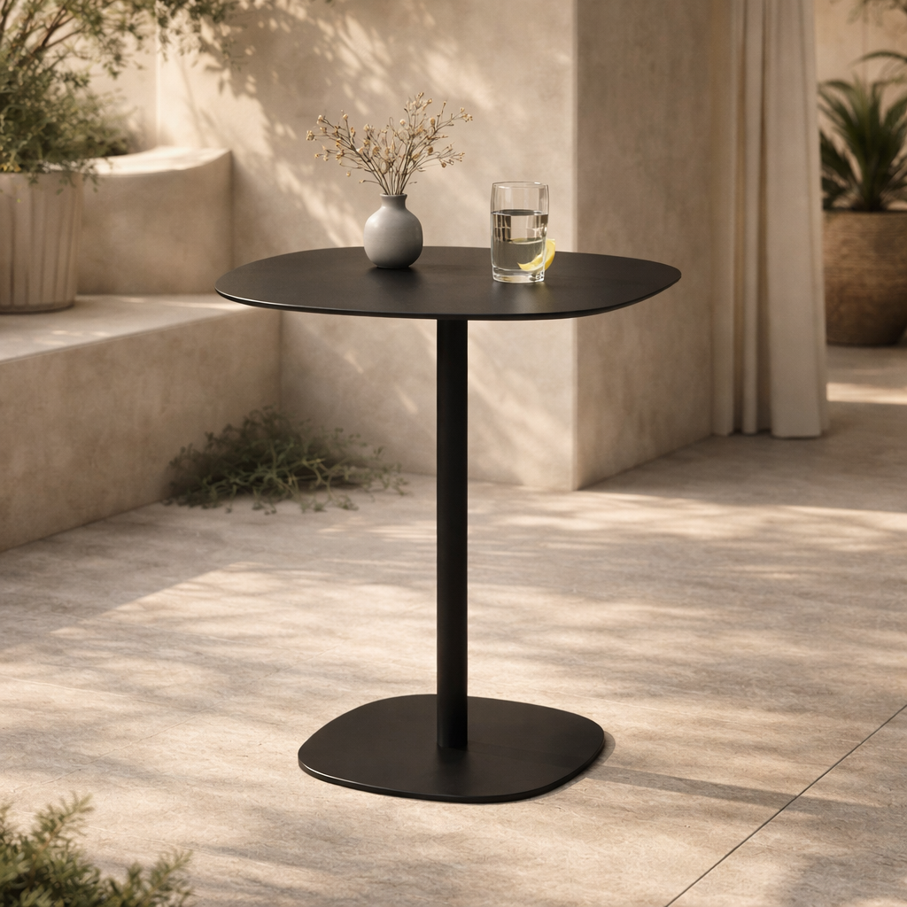 Mesa de Exterior Bilby - Negro - SPAACIO Design Central