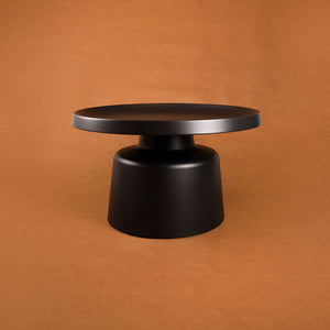 OUTLET: Mesa de Centro Estilo Mushroom - Negro