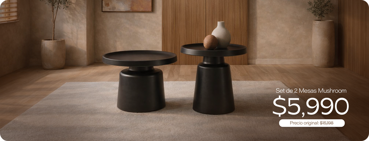 Mesas Mushroom - SPAACIO Design Central