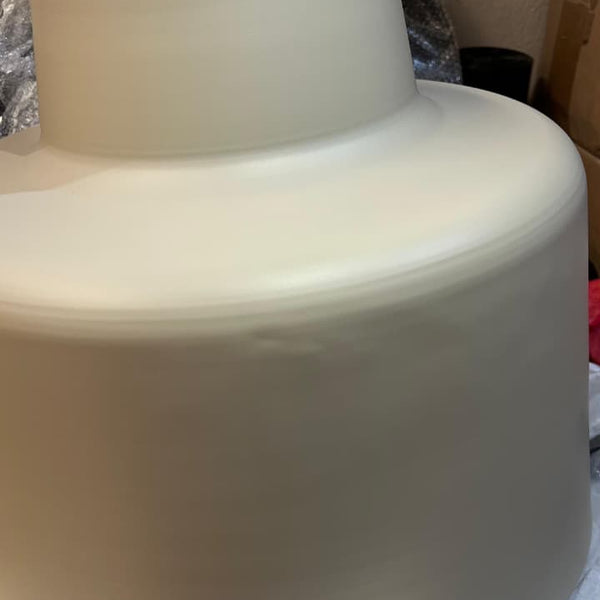 OUTLET: Set de 2: Mesa de Centro + Lateral Estilo Mushroom - Ivory