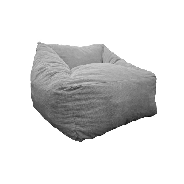 Puff Tapizado en Tela Cocoon