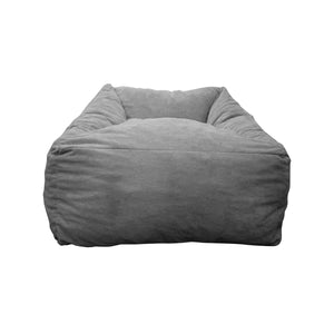 Puff Tapizado en Tela Cocoon
