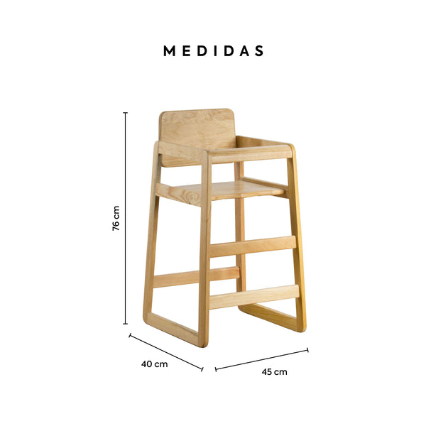Periquera Artesanal Infantil Visi Madera