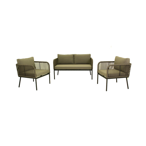 Sala de Exterior Makoa 4 Plazas - Taupe