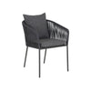 Silla de Exterior Ulanni con Cojin - Gris