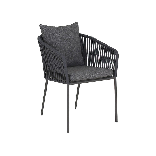 Silla de Exterior Ulanni con Cojin - Gris - SPAACIO Design Central