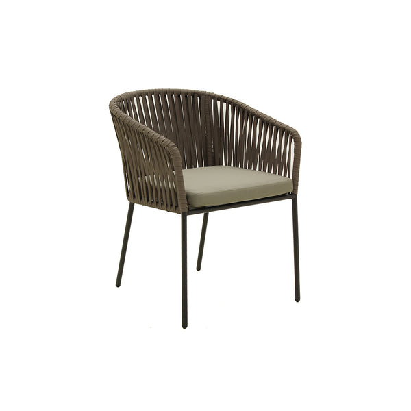 Silla de Exterior Ulanni sin Cojin - Taupe