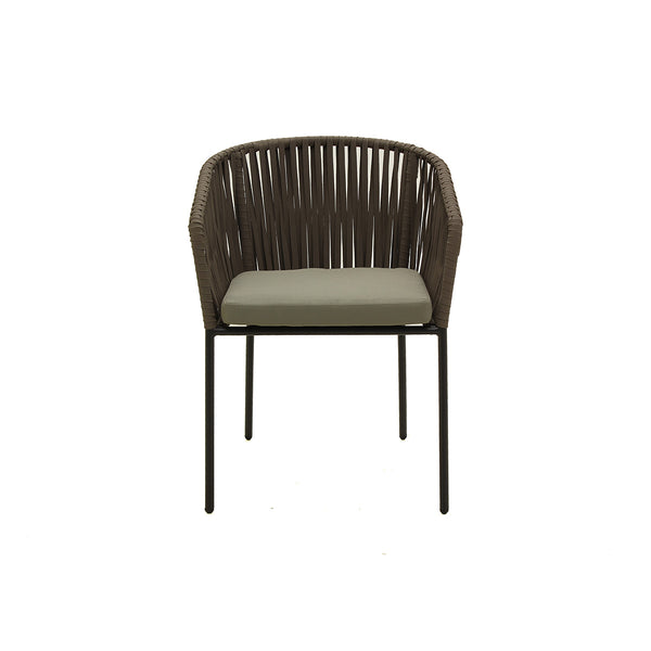 Silla de Exterior Ulanni sin Cojin - Taupe - SPAACIO Design Central