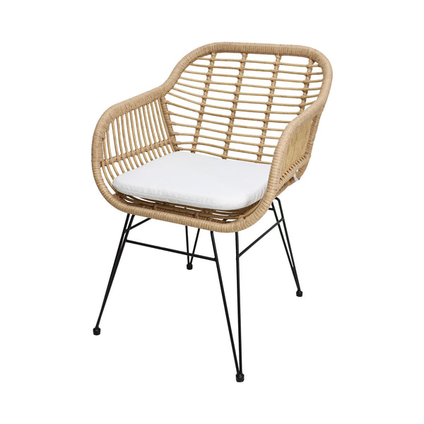 Silla de Exterior Inder Ratán Sintético - SPAACIO Design Central