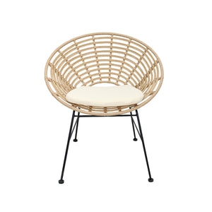 Silla de Exterior Silveri Ratán Sintético