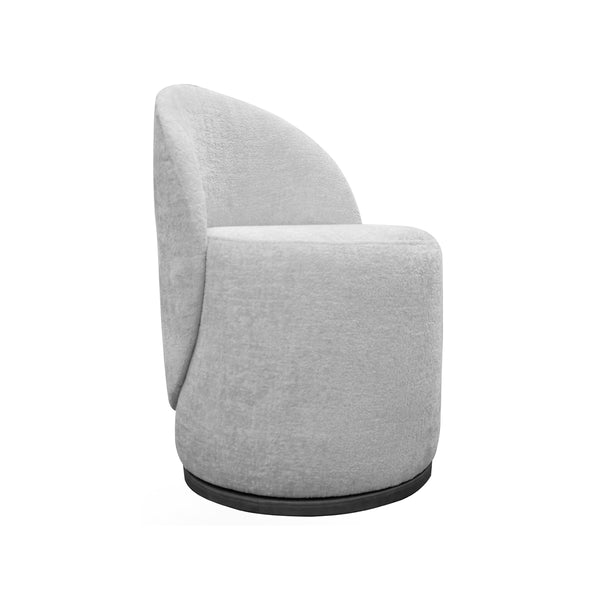 Sillón Giratorio Tapizado en Tela Pout