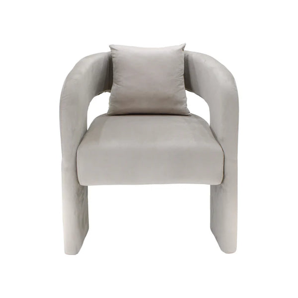 Sillón de Tela Parili - Greige