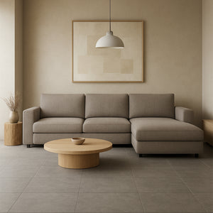 Sala Modular 3 Cuerpos Metrópolis - Ceniza