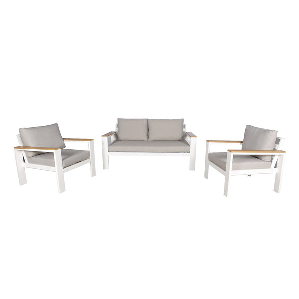 Sala de Exterior Camboya 4 Plazas - Gris