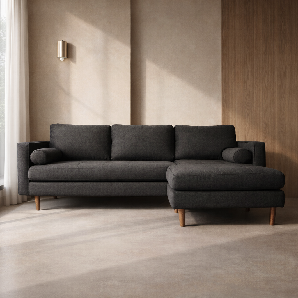 Sala Modular 4 Cuerpos Ortega - Grafito