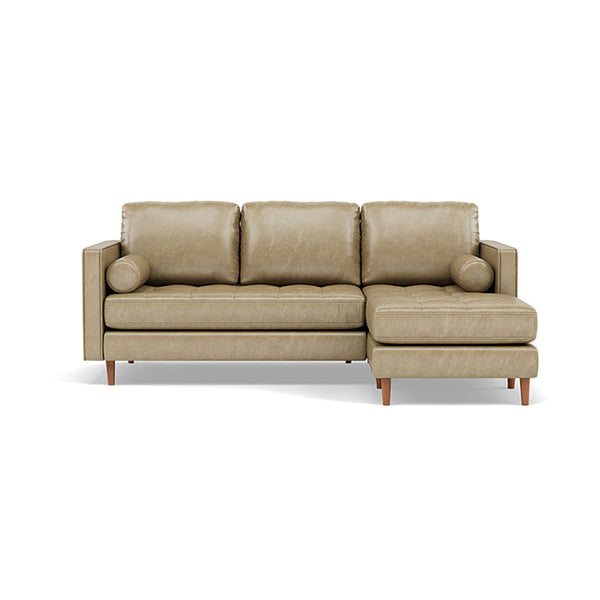 Sala Modular 4 Cuerpos Ortega Piel Ecologica - Beige