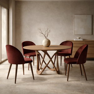 Set de 4 Sillas de Comedor Velvet - Wadi