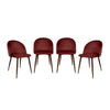 Set de 4 Sillas de Comedor Velvet - Wadi