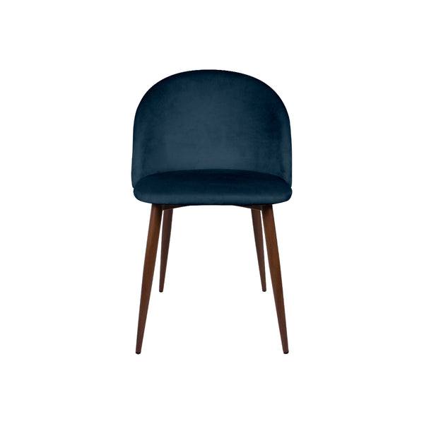 Set de 4 Sillas de Comedor Velvet - Océano