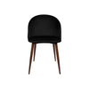 Silla de Comedor Velvet - Negro