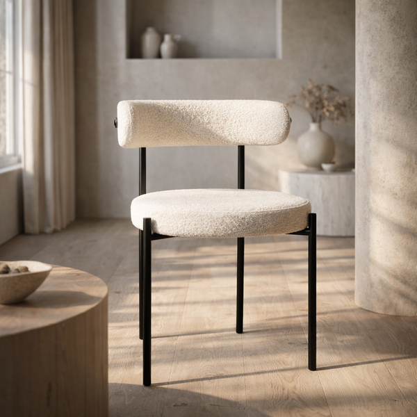 Silla de Comedor Tapizada Vera - SPAACIO Design Central
