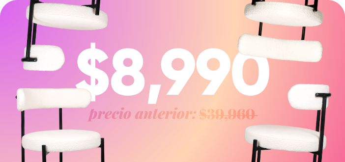 Set Sillas Vera - SPAACIO Design Central