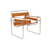 Silla Lounge B3 Wassily Réplica Cromada - Cafe