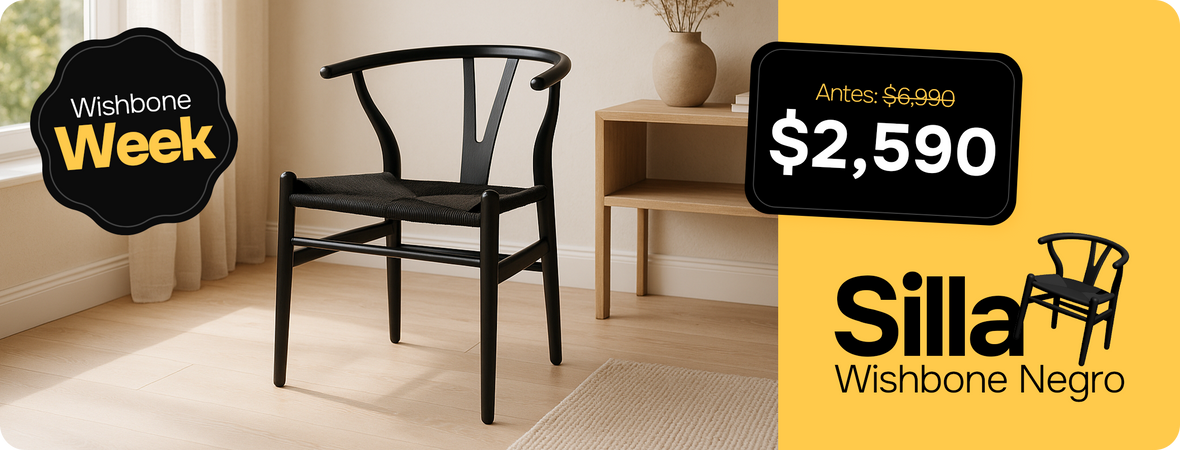 Sillas Wishbone - SPAACIO Design Central