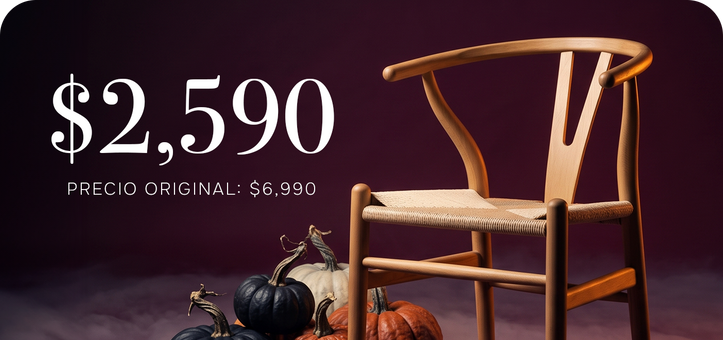 Sillas Wishbone - SPAACIO Design Central