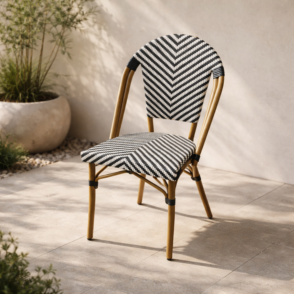 Silla Para Exterior Eiffel - Blanco - SPAACIO Design Central